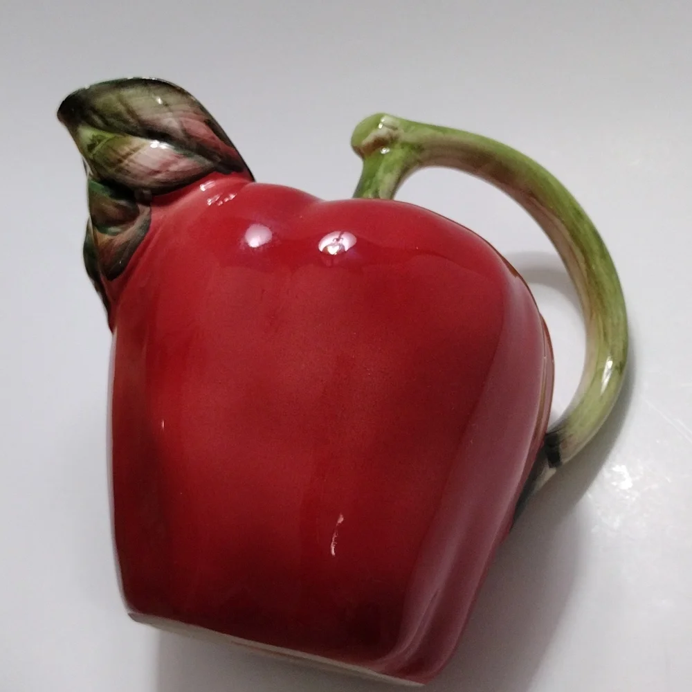 Williams Sonoma,  ceramic apple jug .